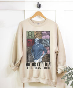 Motor City Dan The Eras Sweatshirt, Dan campbell Crewneck Unisex , Football Clothing, Gift for fans