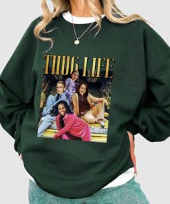 Thug Life Kamala Ruth AOC Michelle Obama Shirt, Kamala Harris t-shirt, Madam President Sweatshirt, Vote Kamala, Thug Life Kamala sweatshirt