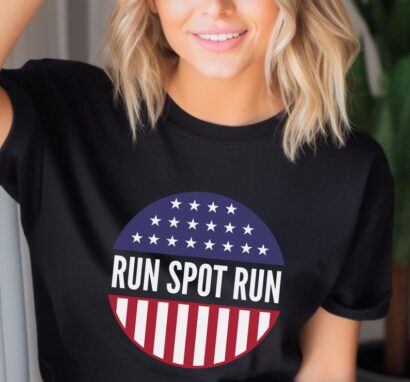 Run Spot Run Trump, Trump Kamala Debate Run Spot Run