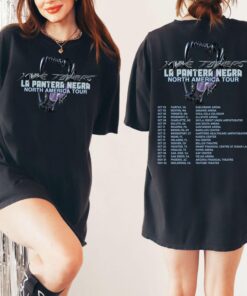 Myke Towers 2024 Tour Shirt | Myke Towers Concert Merch T Shirt | Comfort Colors La Pantera Negra Album North America Tour Shirt