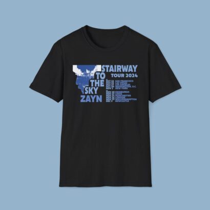 Zayn Stairway To The Stars Tour Unisex Shirt - Room Under The Stairs, Zayn Malik, Fan Merch, Concert Apparel