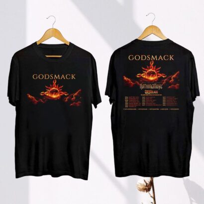 Godsmack Band 2024 Fall Tour T-Shirt, Godsmack Band Fan Gift, Godsmack 2024 Concert Shirt, Godsmack Rock Band Tee, Godsmack Band Merch