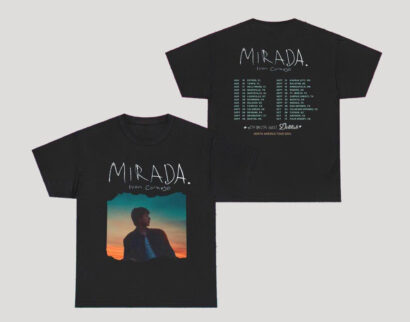 Ivan Cornejo Mirada Tour 2024 - Fan Inspired Ivan CornejoTour Shirt Front and Back