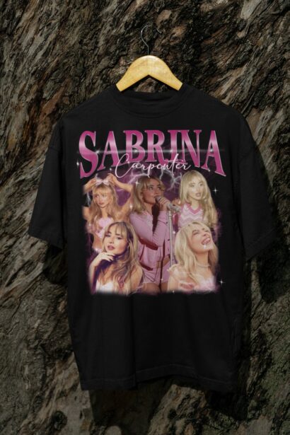 Vintage Sabrina Carpenter Shirt, Retro90s Bootleg Rap Shirt, Eras Tour Shirt, Concert Tour Shirt, Sabrina Merch, Sabrina Fan Gift Unisex Tee