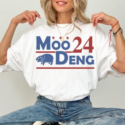 Moo Deng Shirt, Moo deng shirt men, I love moo deng shirt, Moo deng meme shirt, Moo deng fan club shirt, Moo deng t-shirt