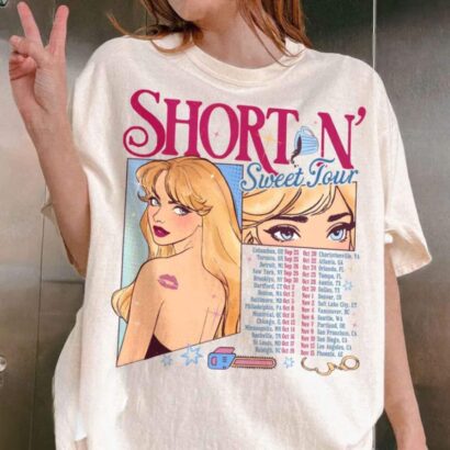 Short N Sweet Shirt, Music Tour 2024, Please Please Please Shirt, Soft Girl Aesthetic, Music Lover Gift, Taste Shirt, Espresso Shirt