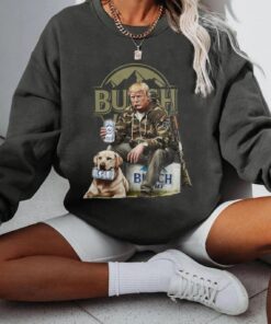 Hunting Trump Sweatshirt, Busch Light Trump Hunting Sweatshirt , Trump 2024 shirt, Trump Supporter shirt, Trendy trump hoodie, Maga 2024 tee