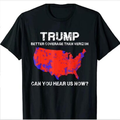 Trump Better Than Verizon Shirt Unisex Cotton Menswear