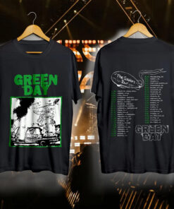 Green Day Tour Unisex T-shirt, Iconic Band Merch, Rock Concert Apparel Vintage, Music Tour 2024 shirt