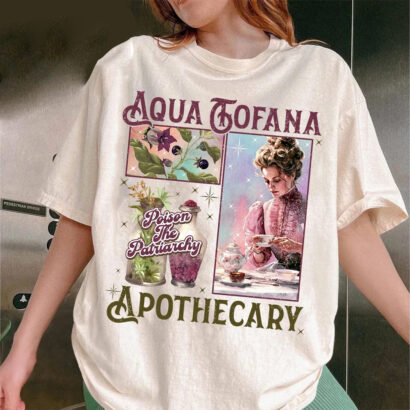 Comfort Colors Aqua Tofana Apothecary Shirt, Poison The Patriarchy Shirt, Giulia Feminist Reproductive Rights, Feminist Shirt, Womens Rights