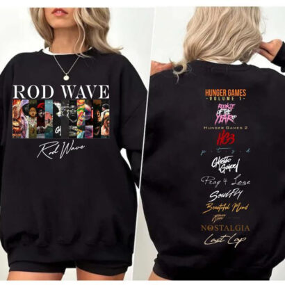 Rod Wave Sweatshirt, Rod Wave Last Lap In Rod T-shirt/Sweatshirt/Hoodie, Festive Christmas Unisex Sweatshirt