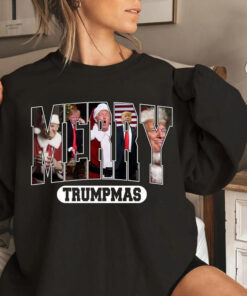 Merry Trumpmas Shirt Trump Merry Christmas Sweatshirt, Trump Christmas T-Shirt, Merry Xmas Trump Shirt