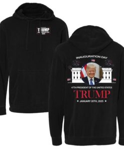 Trump Won 2024 Election Inauguration White House Hoodie, Trump Won Again Shirt, Trump 47th President Tee, Trum Vance, President 2025 Tee, Trum Gifts