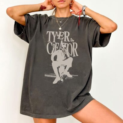 Tyler Vintage Creator Graphic Hip Hop Tshirt, Rapper Fan Gift Vintage Unisex Shirt, Hip Hop 90s Graphic Sweatshirt And Hoodie