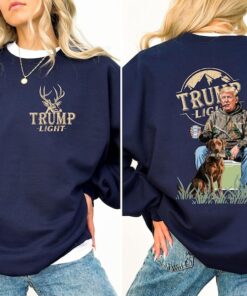 Western Trump Sweatshirt, Hunting Trump Sweatshirt, President Trump Sweater, Trump 2024 Hoodie, Donald Trump Sweater, Trump Supporter Hoodie