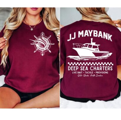 JJ Maybank Deep Sea Vintage 2 Side Sweatshirt, Maybank Outer Banks Tshirt, OBX Shirt, Pogue Life Shirt, Movie Retro Sweatshirt, Gift For Her