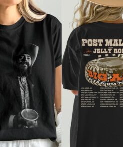 Post Malone, Post Malone Tour, Big Ass Stadium Tour, Posty 2025 Tour, Jelly Roll, Jelly Roll Tour, Posty Tour Merch, Post Malone Shirt