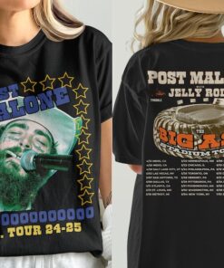 Post Malone, Post Malone Tour, Big Ass Stadium Tour, Posty 2025 Tour, Jelly Roll, Jelly Roll Tour, Posty Tour Merch, Post Malone Shirt