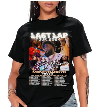 Rod Wave Last Last Lap Tour Shirt 2024 Rod Wave Concert Merch Unisex Graphic T-Shirt Rod Wave Fan Apparel Limited Edition