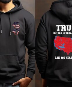 Trump 2024 Better Coverage than Verizon Shirt, Trump Can you Hear Us T-Shirt, Trump T shirts, Trump Won Shirt Trump 2024 Sweatshirt, Hoddies