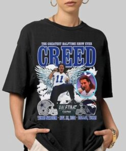 The Greatest Halftime Show Ever Creed Shirt, Creed Shirt, 2024 Music Concert Tee, Graphic Sweatshirt, Gift For Fan, Football Shirt