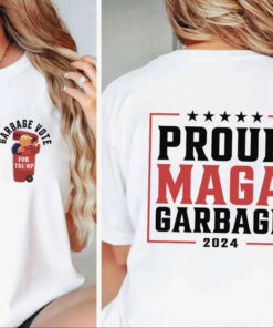 GARBAGE VOTE Trump shirt, Deplorable Garbage Trump 2024 Political shirt, Funny Trump Supporter, Patriotic T-Shirt, Trump shirt