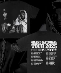 Kendrick lamar x sza 2 side The Would Tour T-Shirt