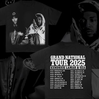 Kendrick lamar x sza 2 side The Would Tour T-Shirt