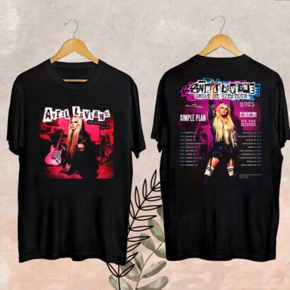 2025 Avril Lavigne Greatest Hits Tour T-Shirt, Avril Lavigne 2025 Concert, Avril Lavigne Fan Gift, Avril Lavigne Merch, Avril Lavigne Shirt