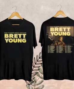 2025 Brett Young Back To Basics World Tour Shirt, Brett Young Fan Gifts, Brett Young Back To Basics World Tour Merch, Brett Young Fan Shirt