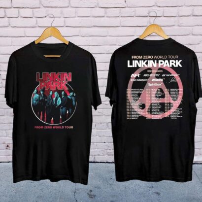 2025 Linkin Park From Zero World Tour Shirt, Linkin Park Rock Band Tee, Linkin Park Merch, Linkin Park Fan Gift, Linkin Park Band Logo Shirt