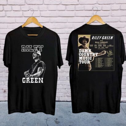 2025 Riley Green Damn Country Music Tour Shirt, Riley Green 2025 Concert, Riley Green Fan Gift, Riley Green Merch, Riley Green Graphic Shirt