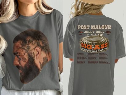 Post Malone, Kids Post Malone Shirt, Post Malone Tour, Big Ass Stadium Tour, Posty 2025 Tour, Jelly Roll, Jelly Roll Tour, Posty Tour Merch