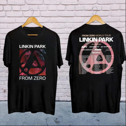 Linkin Park From Zero World Tour 2025 Shirt, Linkin Park Concert 2025, Linkin Park Merch, Linkin Park Fan Gift, Linkin Park Band Logo Shirt