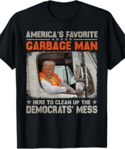 Trump 2024 Election Trump Garbage Man Vote Trump President T-Shirt