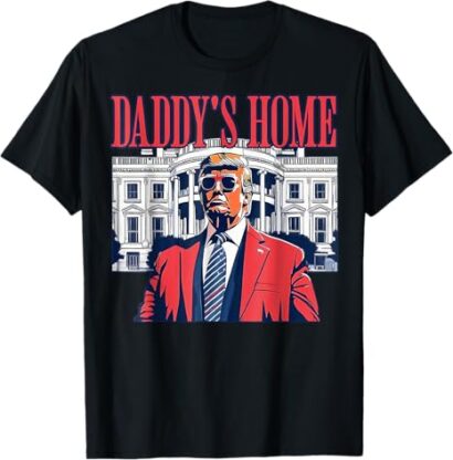 Home I'm Voting Convicted Felon 2024 Trump Daddy T-Shirt