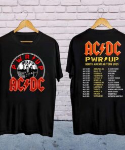 ACDC Pwr Up World Tour 2025 Shirt, Rock Band ACDC Tour 2025 Shirt, ACDC Band Fan Shirt, Acdc Merch, Acdc Band 90s Vinatge Shirt, Acdc Shirt