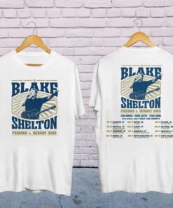 Blake Shelton Friends and Heroes Tour 2025 Shirt, Blake Shelton 2025 Concert Shirt, Blake Shelton Fan Gift, Blake Shelton Merch, Shelton Tee