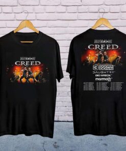 Creed Band 2025 Tour Summer of ’99 Tour Shirt, Creed Band Fan Gift, Creed 2025 Concert Merch, Rock Band Creed Graphic Shirt, Creed Shirt