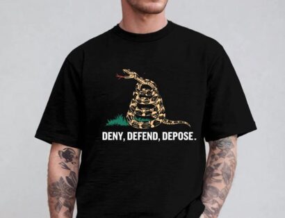 Deny Defend Depose Comfort Colors T-shirt, CEO, Eat the rich