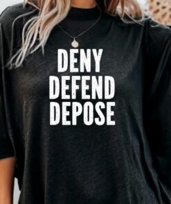 Deny defend depose anti capitalism Tshirt progressive shirt pro guillotine socialist shirt capitalism kills