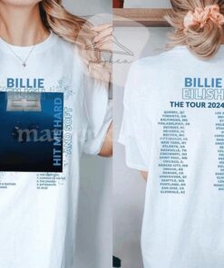 Hit Me Hard and Soft Tour T-Shirt Billie Eilish Merch