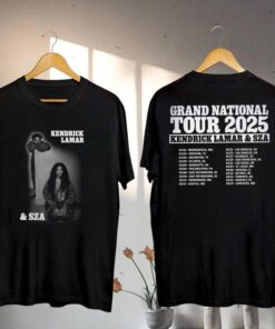 Kendrick Lamar 2025 Grand National Tour T-Shirt, Kendrick Lamar & SZA Concert 2025 Shirt, Kendrick Lamar GNX Fan Gift, Kendrick Lamar Merch