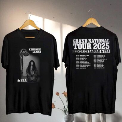 Kendrick Lamar 2025 Grand National Tour T-Shirt, Kendrick Lamar & SZA Concert 2025 Shirt, Kendrick Lamar GNX Fan Gift, Kendrick Lamar Merch