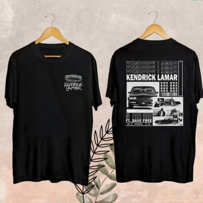 Kendrick Lamar GNX 2024 Limited T-Shirt, Kendrick Lamar Shirt, Kendrick Lamar GNX Fan Gift, Kendrick Lamar Tour 2025 Fan Shirt