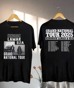 Kendrick Lamar & SZA 2025 Grand National Tour T-Shirt, Kendrick Lamar Concert 2025 Shirt, Kendrick Lamar GNX Fan Gift, Kendrick Lamar Merch