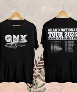 Kendrick Lamar Tour 2025 Fan Shirt, Kendrick Lamar GNX T-Shirt, Kendrick Lamar Shirt, Kendrick Lamar Fan Gift, Grand National Tour Merch