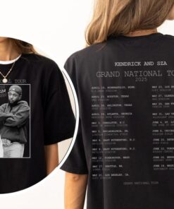 Kendrick & SZA Grand National Tour 2025 Gildan Unisex Softstyle T-Shirt, Perfect Gift for all Hip Hop Fans