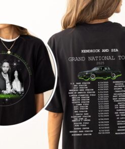 Kendrick & SZA Grand National Tour 2025 Gildan Unisex Softstyle T-Shirt, Perfect Gift for all Hip Hop Fans