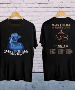 Mary J Blige 2025 Concert, 2025 Mary J Blige The For My Fans Tour T-Shirt, Mary J Blige Fan Gift, Mary J Blige Merch, Mary J Blige Shirt